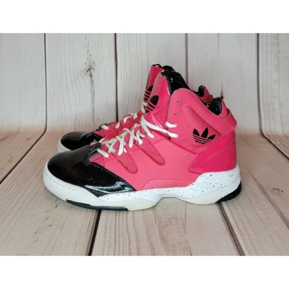 Adidas GLC Pink Good Luck Charm Black G65786 Sneakers 2012 - Women's Size 11 - Picture 4 of 11